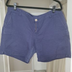 Lilly Pulitzer Jayne Short in Navy Matlasse sz16